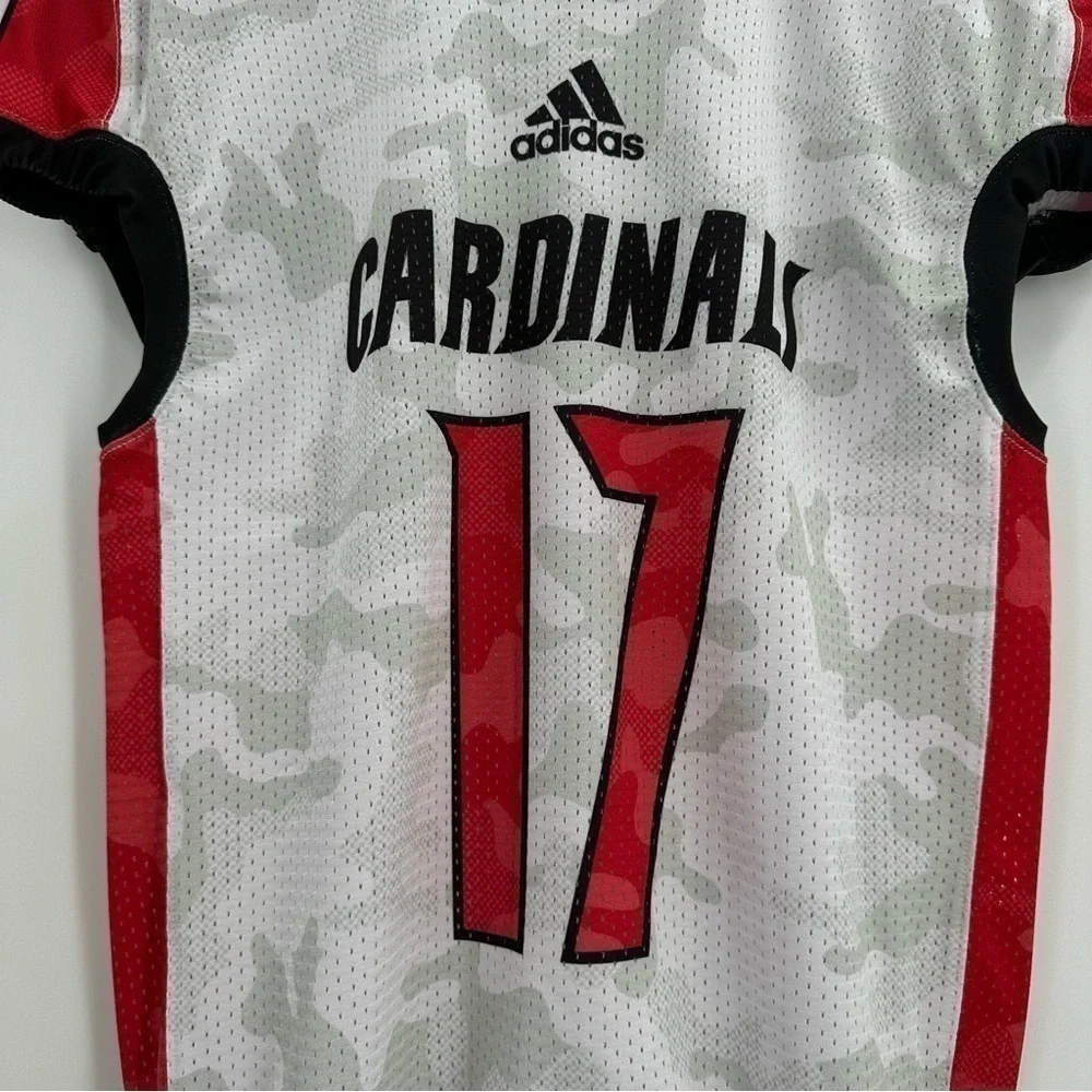 ADIDAS Football Shocklite Filthyquick Cardinals Gray/White Jersey NWT Men’s L